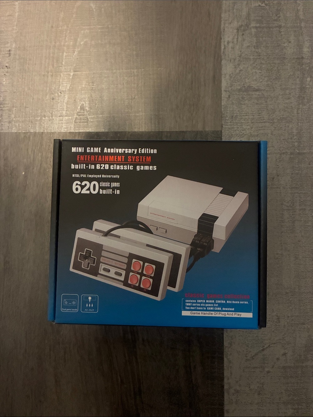 Classic Mini Game Anniversary Edition Console - Gray